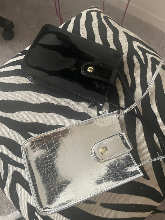 Mini Crocodile Pattern Shoulder Bag iPHONE ANDROID